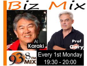 Biz talk on Mix 93.8 FM